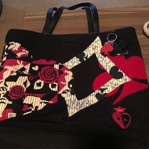 EUC Vera Bradley Alice in Wonderland Tote